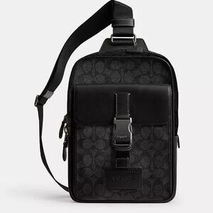 Coach Track Pack black